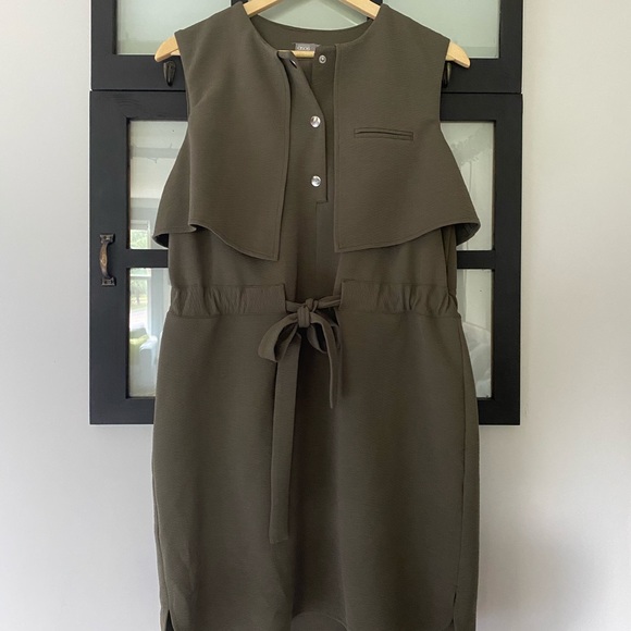 ASOS | Army Green Dress - Picture 2 of 6